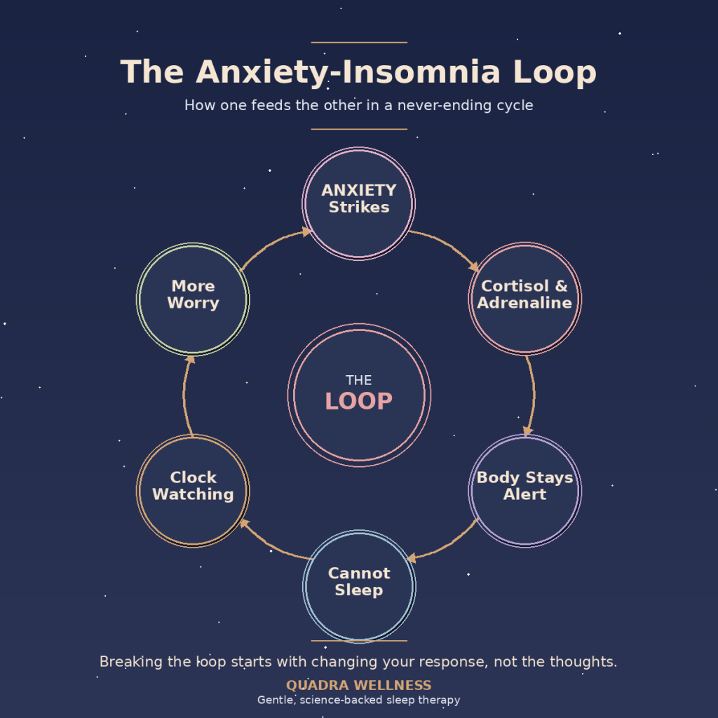 anxiety insomnia loop